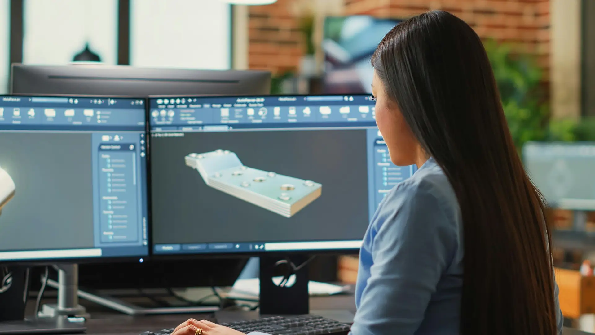digital 3d creator improving industrial prototype component